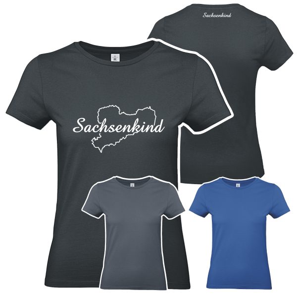 Girli-Shirt "Sachsenkind"