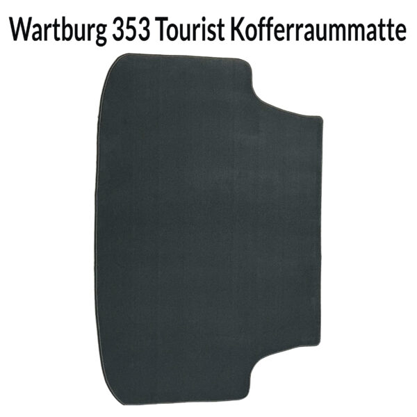 Kofferraummatte Wartburg 353 Tourist
