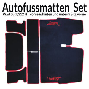 Autofussmatten Set Wartburg 312 HT